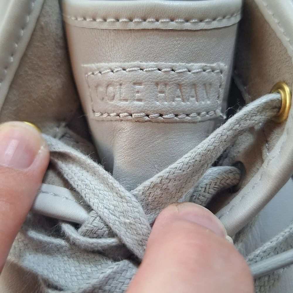 Cole Haan Grand.0S 8.5 B Womens Gray Tennis Shoes Lightweight Sneakers - Picture 5 of 6